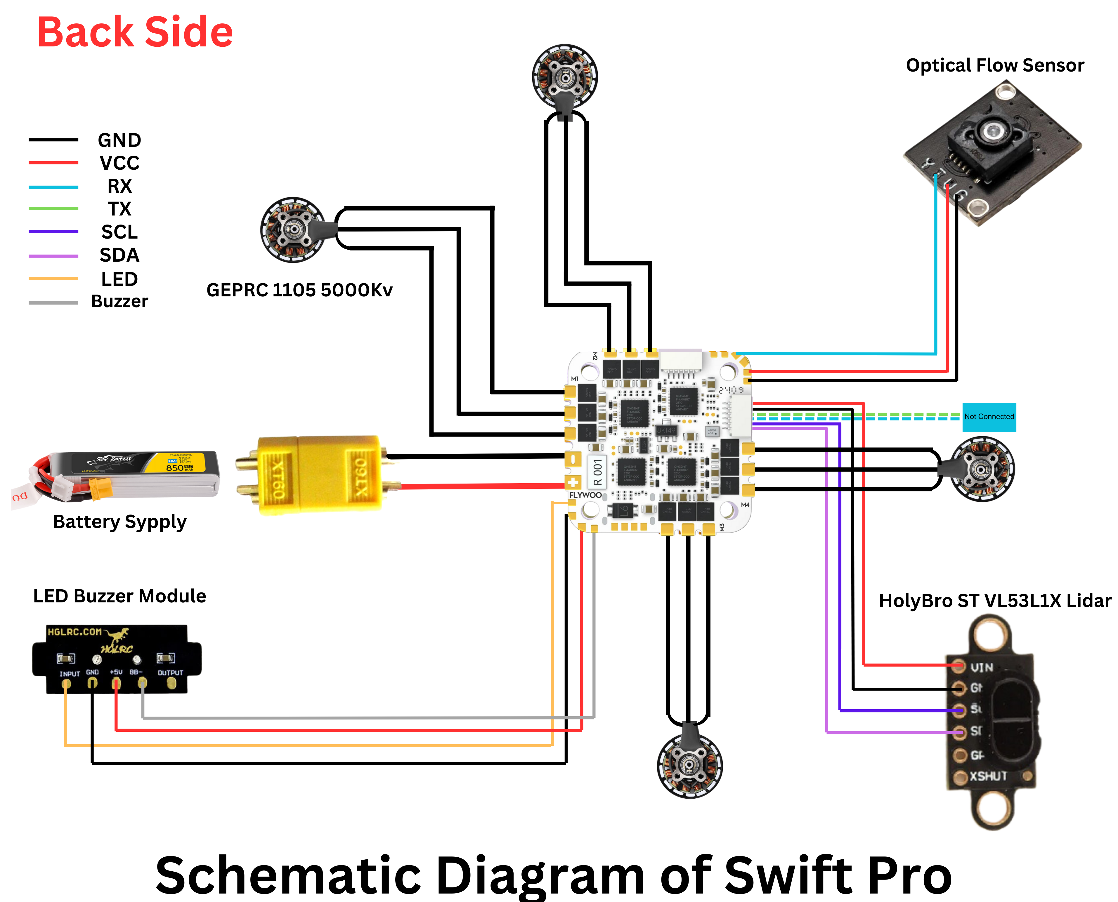 Swift Pro Drone Schematic