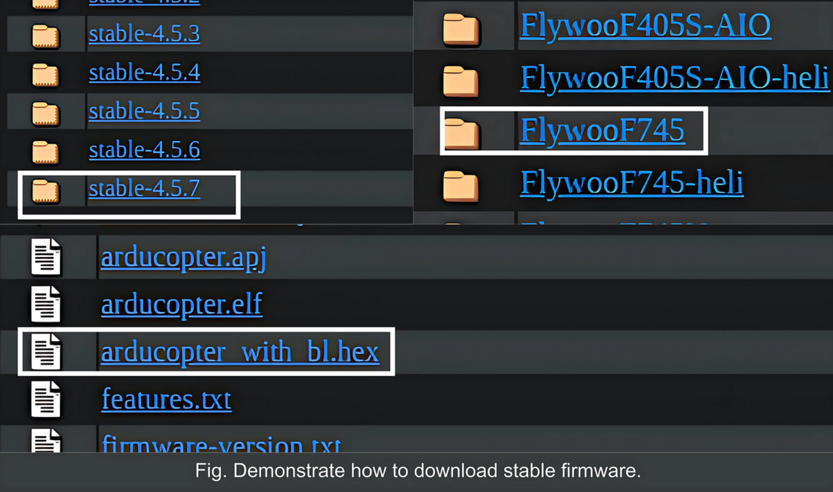 Stable Dowanlad Process