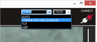 Pixhawk Connection with MP